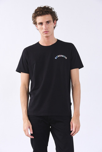 Remera Logo Mundo M/c Bensimon