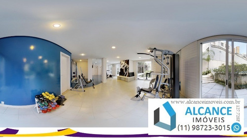 Imagem 6 de 30 de Apartamento À Venda 140 M² Com 3 Suítes E 3 Vagas - Alto Da Lapa - São Paulo/sp | Alcance Imóveis - Ap00163 - 34234874