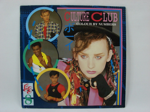 Vinilo Culture Club Colour By Numbers 1983 Europa Ed. + Inse