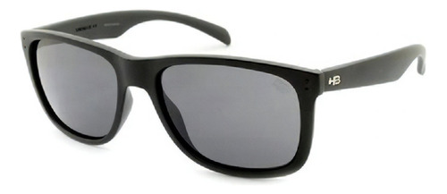 Oculos De Sol Hb Ozzie Masculino - Qualidade Cor Armação Preto Fosco Lentes Cinza Fum