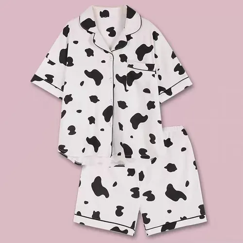Pijama de vaquita para mujer sales