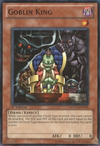 Goblin King (sdgu-en019) Yu-gi-oh!