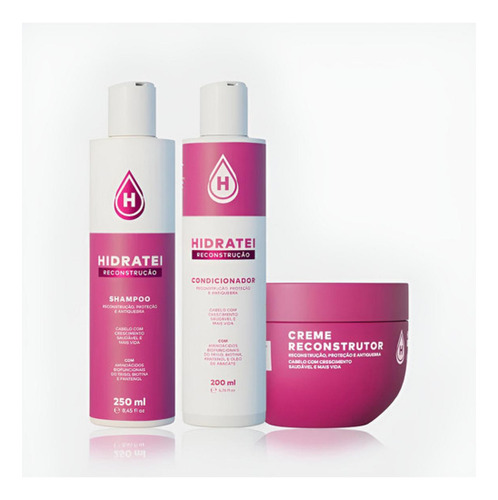 Kit Hidratei Essencial Reconstrução E Hidratação Intensa