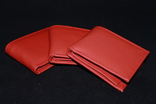 Billetera Cartera Piel Res Genuina Bifold Alta Fortuna