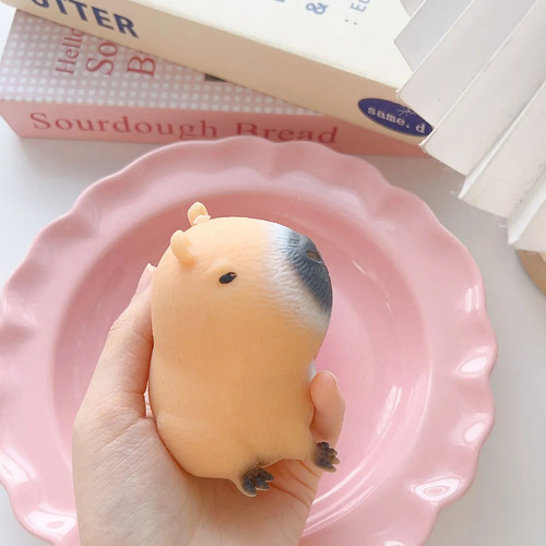 Bonitos Regalos De Juguete De Dibujos Animados Capybara Sque