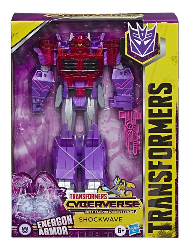 Transformers Cyberverse Shockwave Energon Armor Hasbro E1885