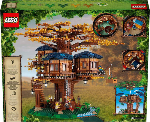 Kit De Armado Lego Ideas 21318, Casa Del Árbol , 3036 Piezas