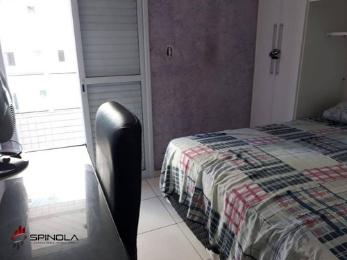 Imagem 25 de 29 de Apartamento Com 2 Dormitórios À Venda, 68 M² Por R$ 320.000,00 - Maracanã - Praia Grande/sp - Ap3518