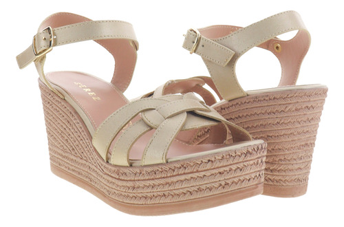 Sandalias Cuñas Plataforma Moda Mujer Erez