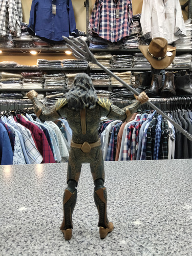 Dc Multiverse, Aquaman, Jason Momoa, Steppenwolf Wave!! (Usado)