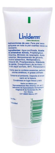 Liniderm Crema Tubo Con 120 G Prueba