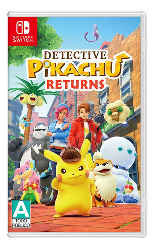 Nintendo Swtich Detective Pikachu Returns Ob