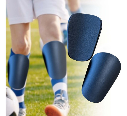 1 Par De Mini Espinilleras De Fútbol Espinilleras Negro L