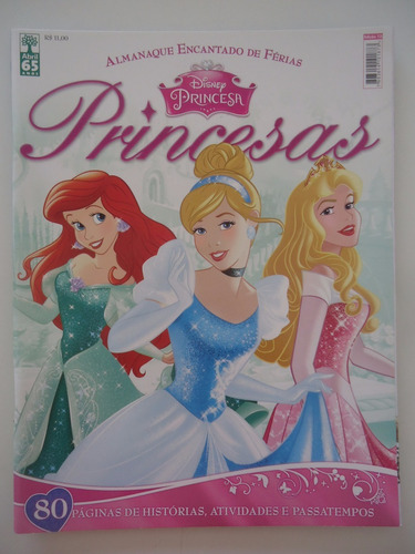 Almanaque Encantado De Férias Princesas #13 Disney Princesas