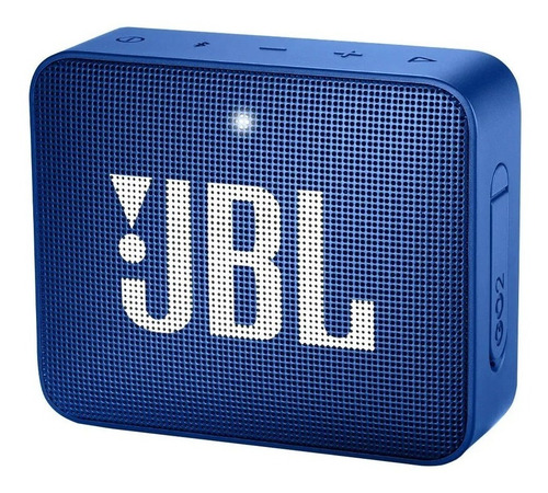 Caixa Bluetooth 5.0 Jbl Go2 Portatil Azul A Prova De Agua