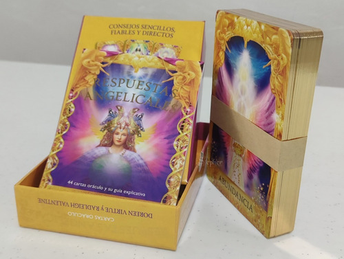 Respuestas Angelicales -44 Cartas Oráculo En Español + Libro