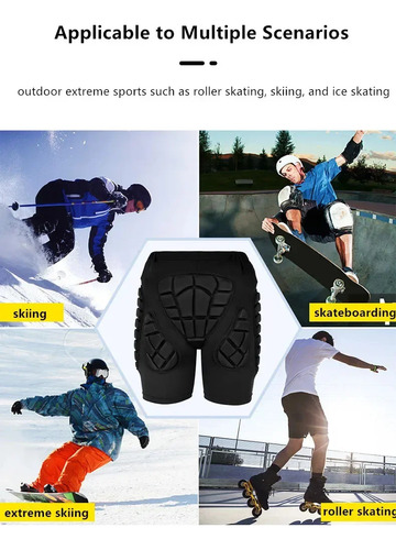 S Code - Almohadillas Protectoras De Cadera Para Patinar Y H