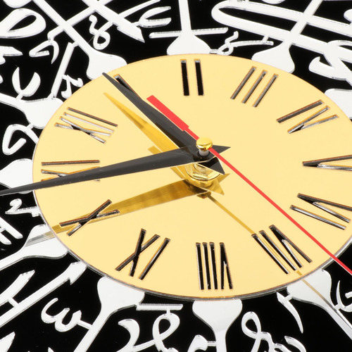 Ramadan Wall Relógio Silencioso Pendurado Na Estilo D