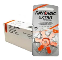 Comprar Caja 60 Pilas Rayovac #13  Para Audífonos. Envio Gratis 