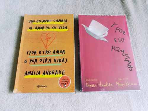 Imagen 1 de 1 de Uno Siempre Cambia Al Amor De Su Vida + Y Por Eso Rompimos