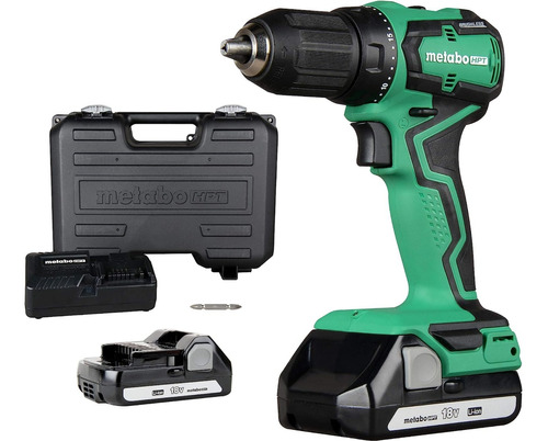 Metabo Hpt 18v Taladro Atornillador Brushless 2 Baterías Y C