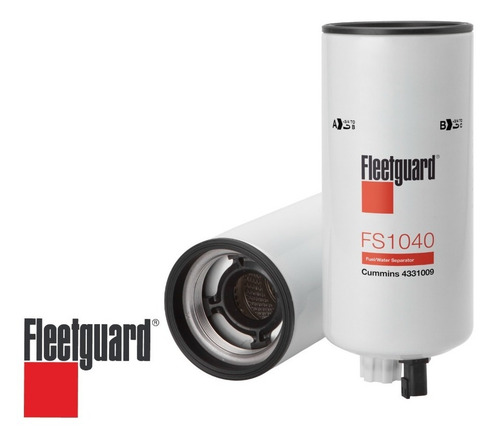 Filtro Separador De Agua Spin On Fs1040 1pz Fleetguard,