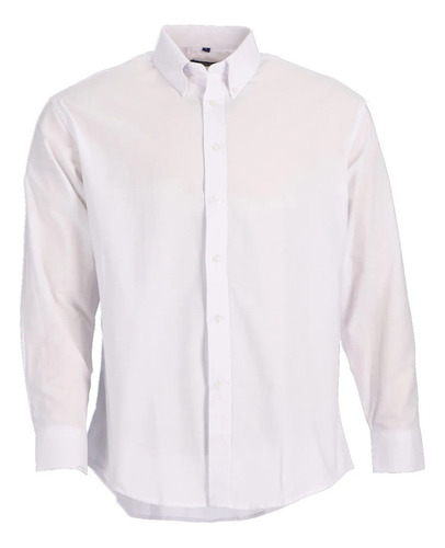 Camisa Hombre Oxford Blanca Blackwolf