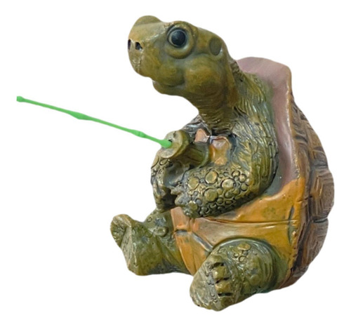Figura Animal Fishing Tortuga Estatua Accesorios De Jardín