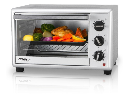 Horno Electrico Atma Hg2310 23lts 1380w Grill Y Timer Cc