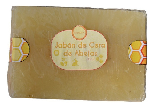 Jabón En Barra Cera De Abejas Y Glicerina Pieles Secas 100g