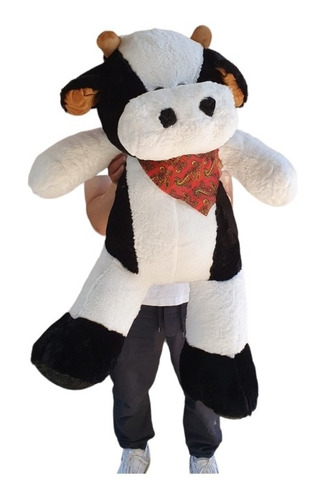 Vaca De Peluche Vaquita Pachona Patona + Decorado 