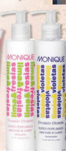 Emulsion Corporal Refrescante Perfumada De Monique