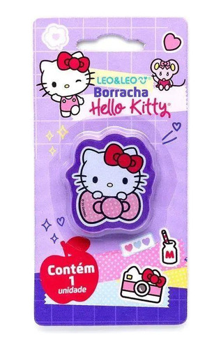 Borracha Hello Kitty Leo&leo - Fofura E Diversão
