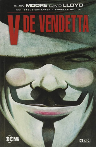 V De Vendetta - Alan Moore - Tapa Dura *con Detalles* Dc Ecc