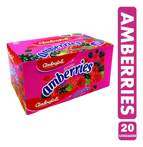 Amberries - Gomitas De Ambrosoli (caja Con 20 Unidades)