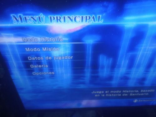 Juego De Ps3 Los Caballeros Del Zodiaco Batalla Santuario (Usado)