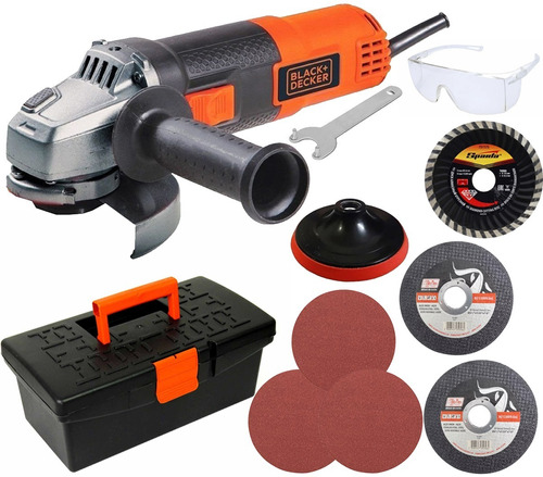 Serra Marmore Esmerilhadeira Lixadeira 110v Black Decker 