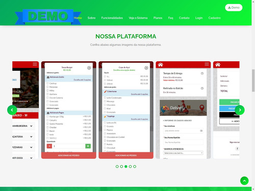 Sistema De Delivery Multicardápios Com Integração Whatsapp