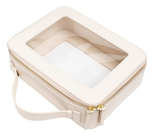 Bolsa De Maquillaje Transparente Gran Tamaño Viajes