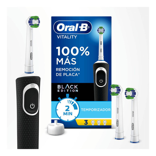 Kit Cepillo Eléctrico Oral-b Vitality 100 + 3 Cabezales