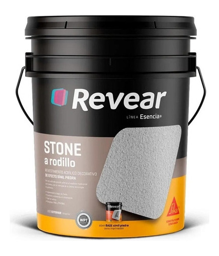 Stone A Rodillo Revear X 5kg - Revestimiento Pintumm
