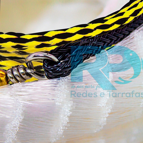 Imagem 5 de 5 de Tarrafa Tilápias 25mm Fio 0.40mm Altura 1,90mts Roda 12mts