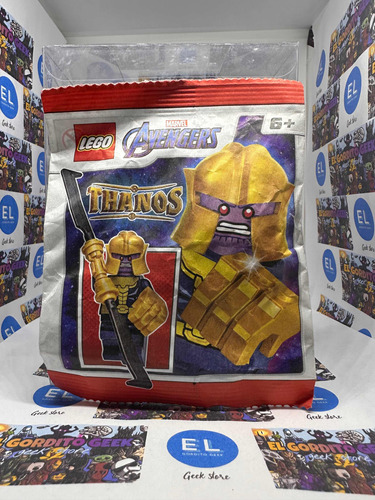 Lego Marvel Super Heroes Thanos Minifigure 242215