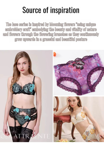 Conjunto De Bragas Cómodas Y Transpirables Para Mujer Focus
