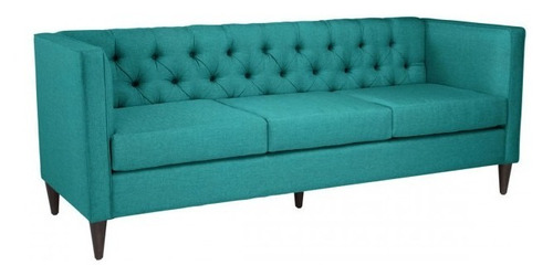 Sofa Modelo Grant - Turquesa Këssa Muebles