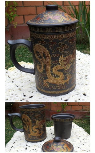 Taza Mug Arcilla Yixing Té Infusiones