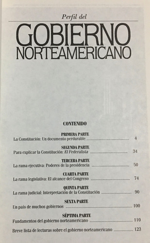 Perfil Del Gobierno Norteamericano (nuevo)