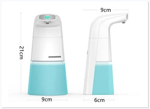 Imagen 8 de 9 de Dispensador Automático Jabón Espuma Gel Antibacteriana