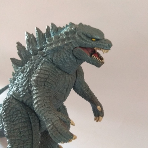 Godzilla Bootleg Articulado Azul 26 Cm Gojira Moustro (Usado)