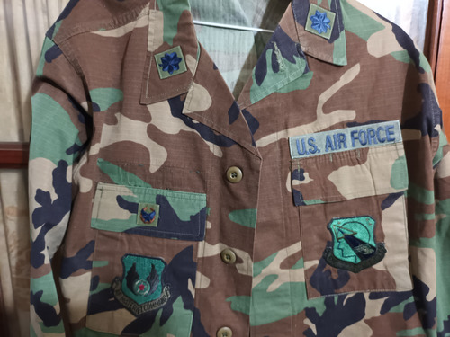 Militaria Chaqueta Militar Woodland Air Force M (Usado)